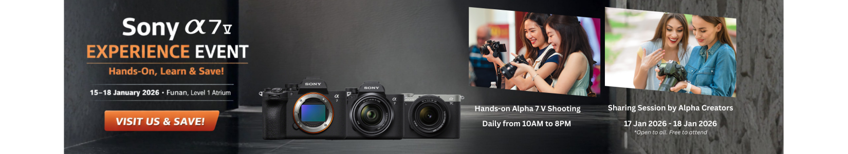 Sony α7 Experience Event