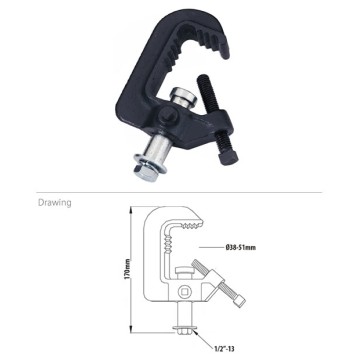 Kupo iron casting C-Clamp