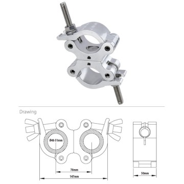 Kupo swivel coupler. stainless steel parts