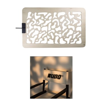 Kupo wood cucoloris (cookie) breakup-24''x36''