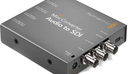 その他 Mini Converter Audio to SDI BLACKMAGIC MINI CONVERTER AUDIO TO SDI 2
