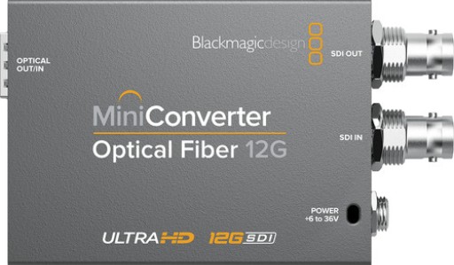 Blackmagic Mini Converter - Optical Fiber 12G