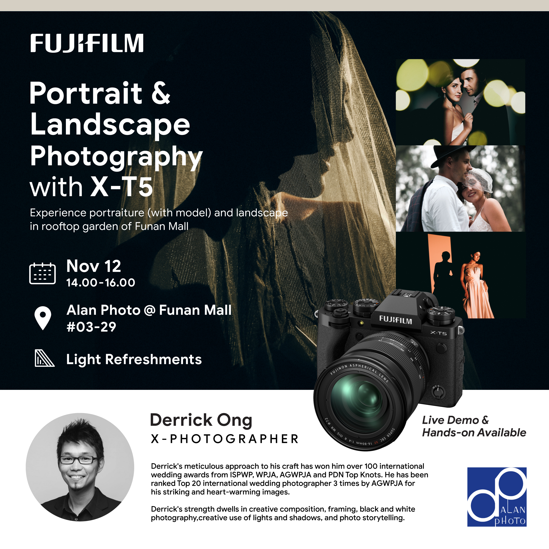 Portrait & Landscape Photography with Fujifilm X-T5